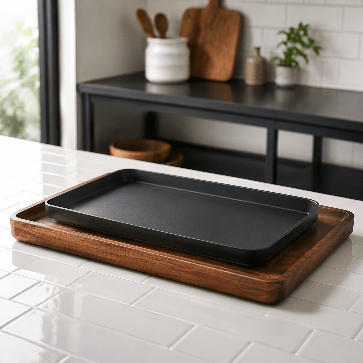 Serving Tray Pair